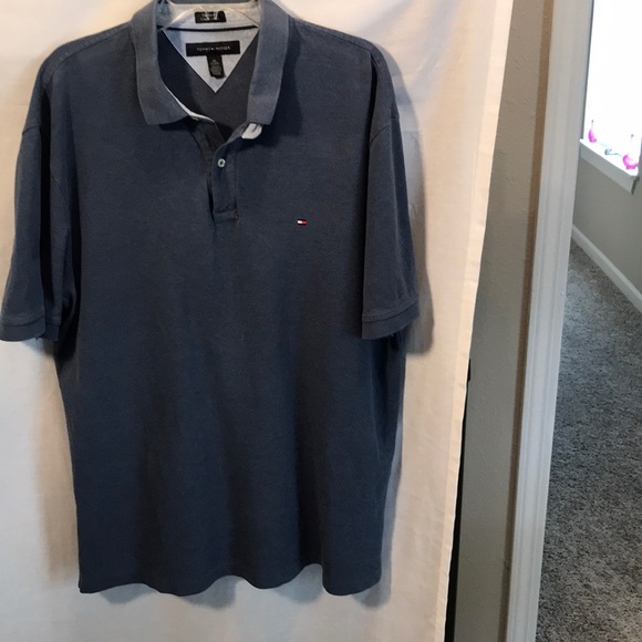 Men’s size XXL blue polo shirt short sleeved - Picture 1 of 4